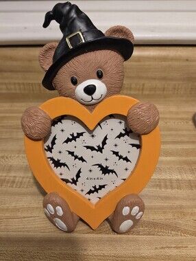Bear NWT Halloween Picture Frame